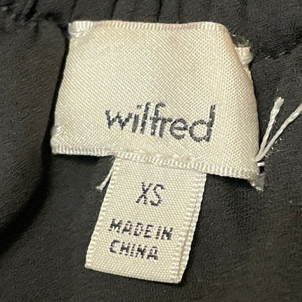 Aritzia Wilfred Women's Black Sleeveless Strapless Floral Lace Tube Top Size XS