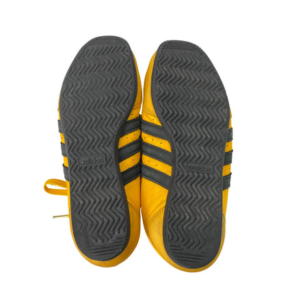 Adidas Originals Japan Women's Yellow Black Lace Up Low Top Sneakers Shoes 10