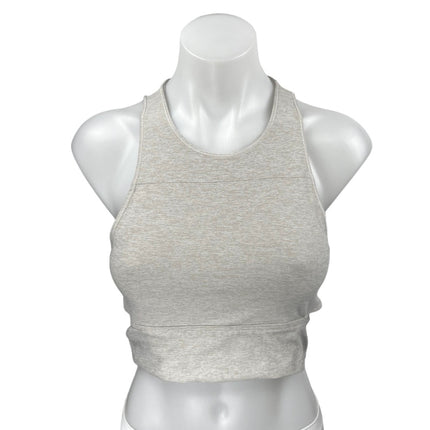 Outdoor Voices Tan Sleeveless Racerback Cami Camisole Activewear Crop Tank Top S