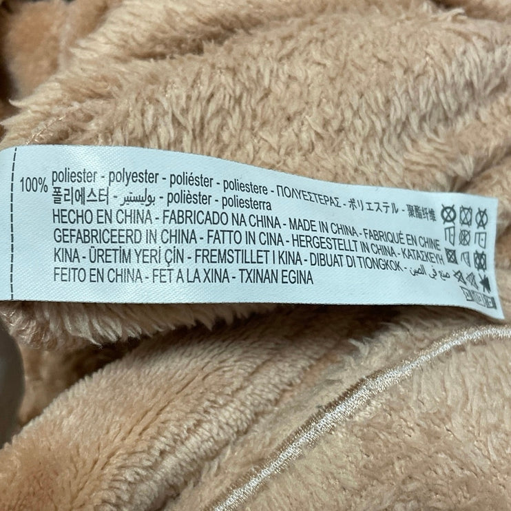 Oysho Plush Wellsoft Fleece Puppy Sweatshirt Jogger Pants Pajama Sleepwear Set S