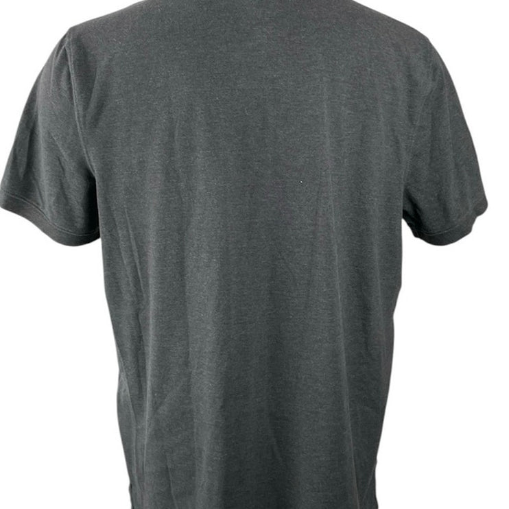 St. John's Bay Men's Black Short Sleeve Pullover Knit Golf Polo Shirt Top Size L