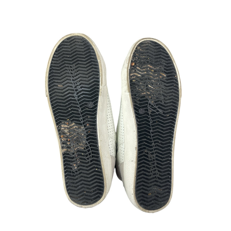 Vintage Havana Lester Women's Multicolor Leather Lace Up High Top Sneakers Sz 10