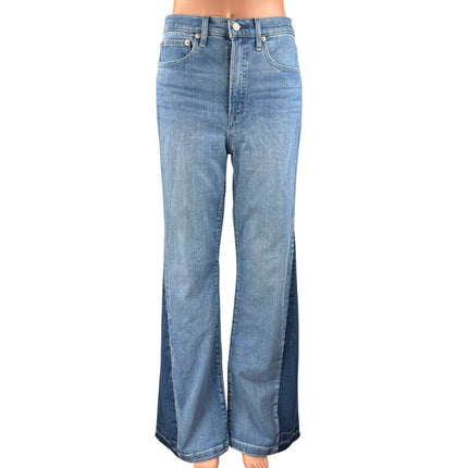 Gap 70s Flare High Rise Women's Blue Light Wash Bootcut Denim Jeans Size 29