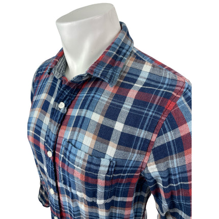 Abercrombie & Fitch Muscle Blue Long Sleeve Casual Button Down Shirt Top Size M