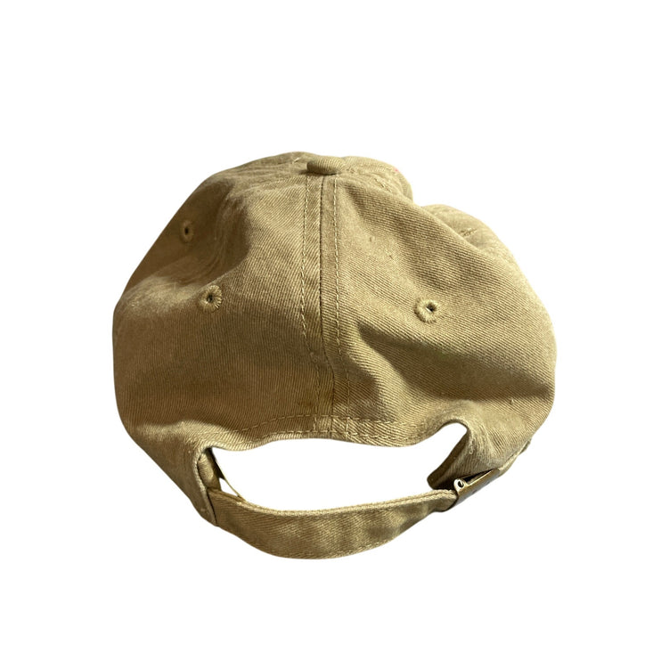 Vuori Women's Tan Khaki Embroidered Logo Adjustable Strapback Cap Hat OS