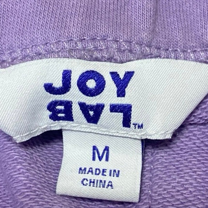 Joy Lab Women's Purple Drawstring High Waist Activewear Lounge Sweat Shorts M