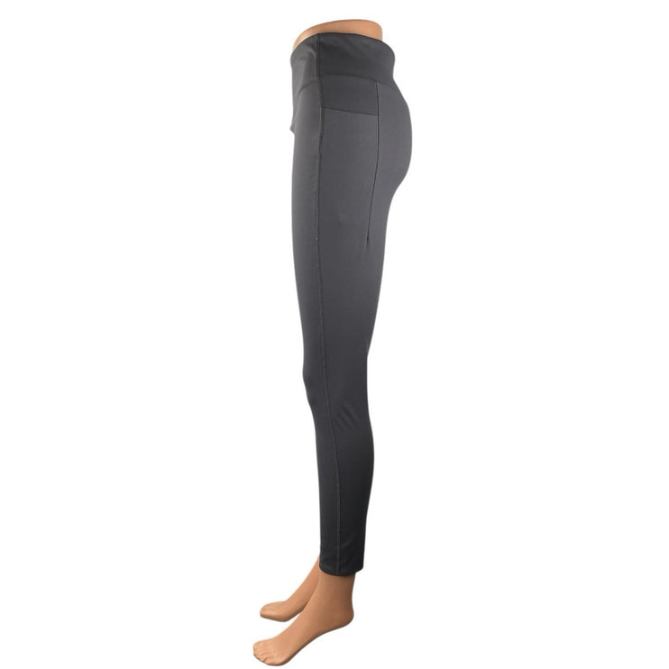Calvin Klein Gray High Waisted Skinny Activewear Athletic Yoga Leggings Pants M