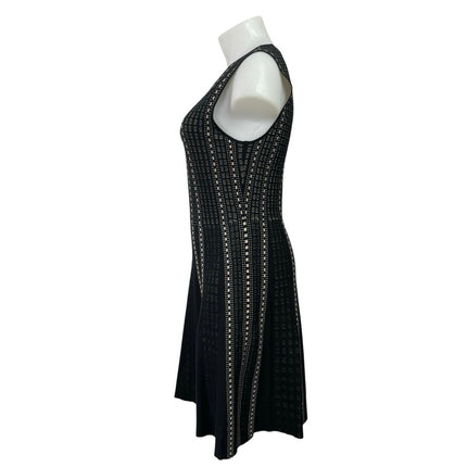 Luxe by Carmen Marc Valvo Sleeveless Mini Tank Skater Flare A-Line Dress Size XL