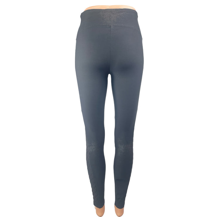 Spanx Gray High Rise Seamless Athletic Performance Yoga Active Leggings Pants S