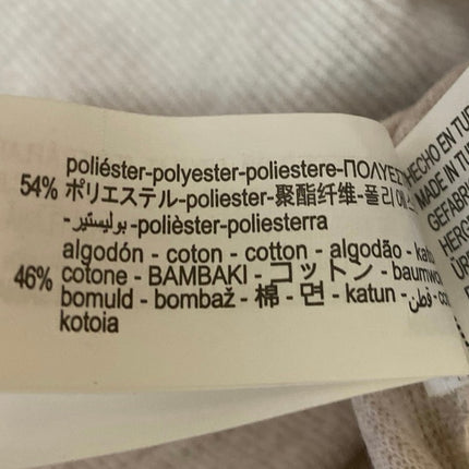 Zara Cream White Mock Neck Short Sleeve Knit Mini Shift Sweater Dress Size M