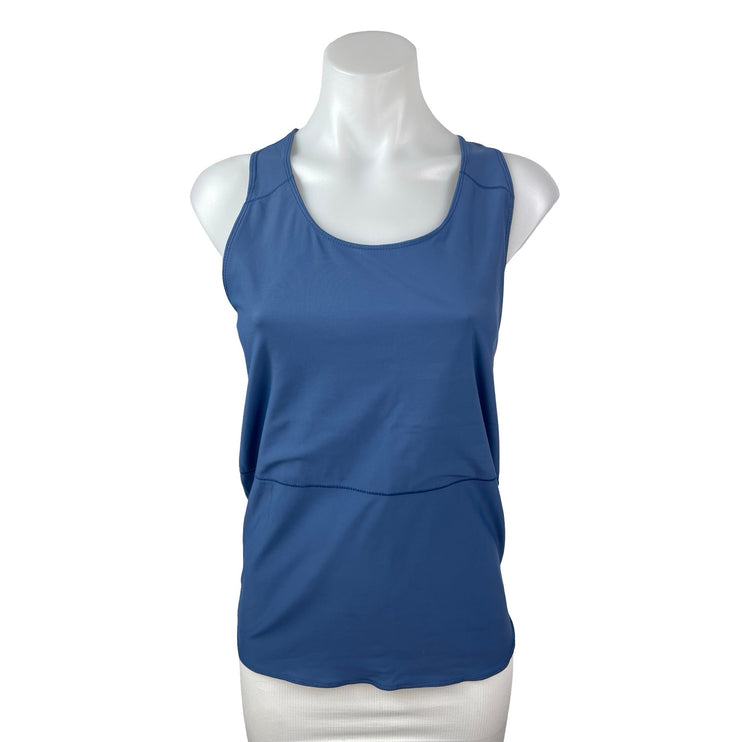 Wivov Women's Blue Racerback Yoga Workout Running Athletic Tank Top Size XL