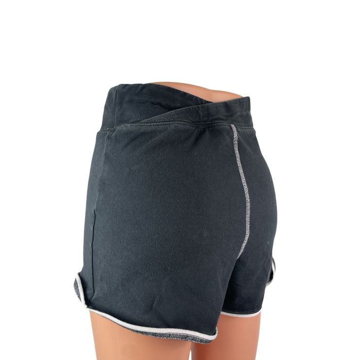 Free People FP Movement Women's Black High Rise Yoga Workout Athletic Shorts S