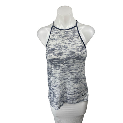 Nike Dri Fit Women's Gray Tie Dye Sleeveless Cami Camisole Activewear Tank Top S