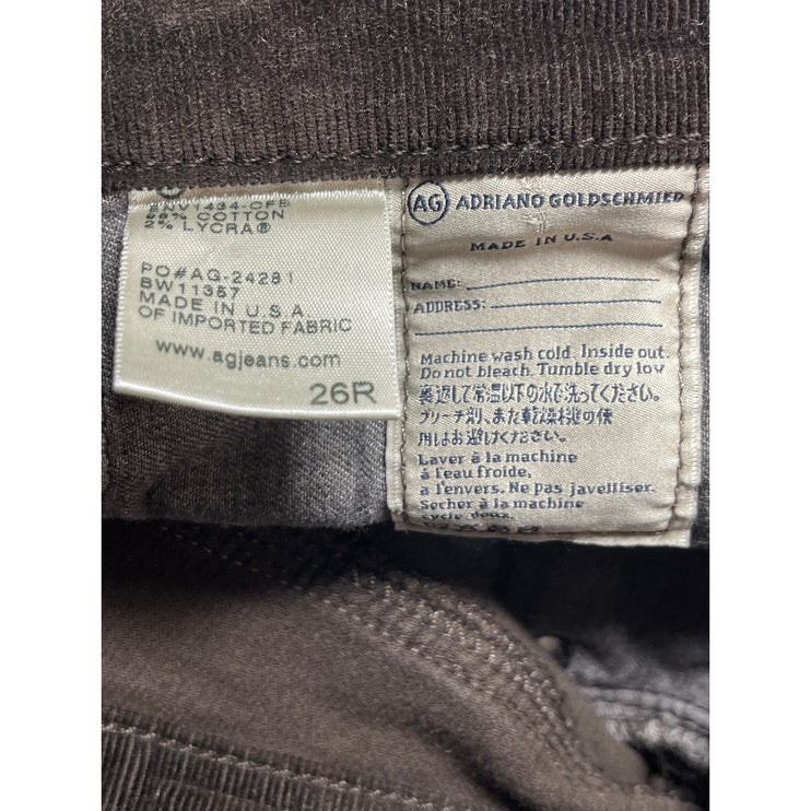 Adriano Goldschmied The Prima Mid Rise Cigarette Skinny Denim Jeans Pants Sz 26R