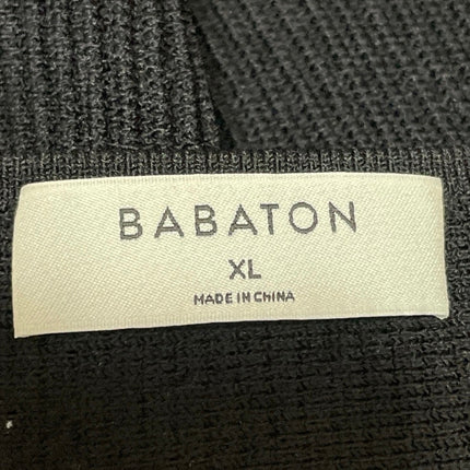 Aritzia Babaton Womens Black Sleeveless Sculpt Knit Square Neck Crop Tank Top XL