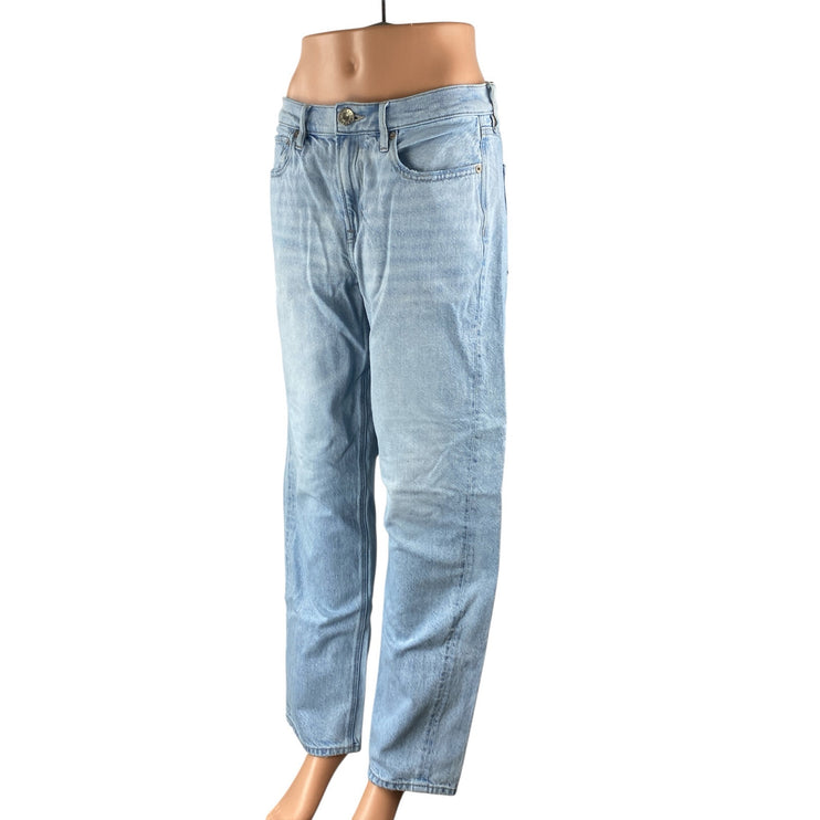 American Eagle 90s Straight Women's Blue Relaxed High Rise Denim Jeans Size 6