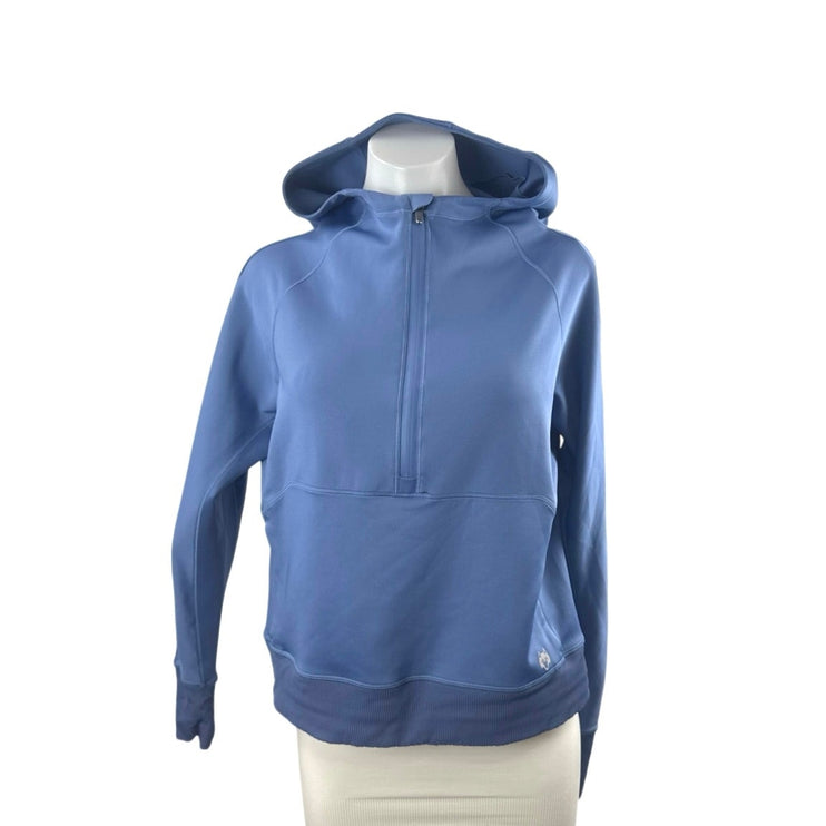 Greyson Blue Long Sleeve Gym Athletic Activewear Sweater Hoodie Sweatshirt Top S