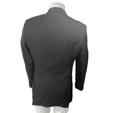 Paolo Giardini Harry Men's Black Long Sleeve Blazer Coat Suit Jacket Size 40L