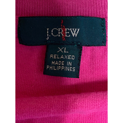 J.Crew Re-Imagined Men's Pink Crew Neck Short Sleeve Basic Tee T-Shirt Top Sz XL