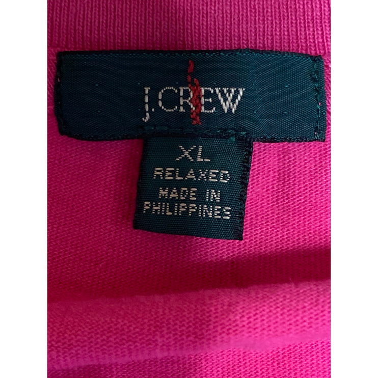 J.Crew Re-Imagined Men's Pink Crew Neck Short Sleeve Basic Tee T-Shirt Top Sz XL