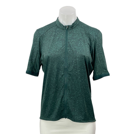 Outdoor Voices Rapha Green Short Sleeve Activewear Jersey Cycling T-shirt Top XL