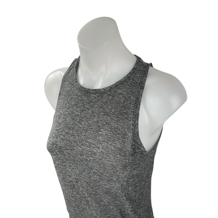 Outdoor Voices Gray High Neck Sleeveless  Yoga Activewear Athletic Tank Top XS