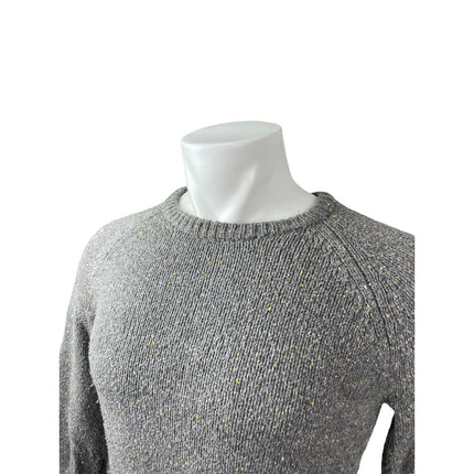 Hawkings McGill Men's Gray Long Sleeve Knit Crew Neck Cozy Sweater Top Size S
