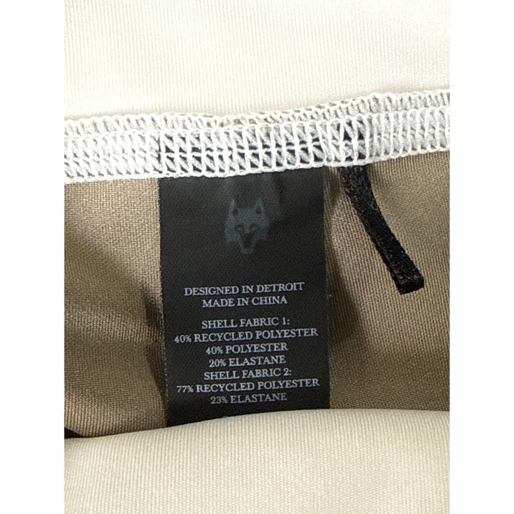Greyson Divina Beige High Rise Yoga Workout Athletic Activewear Legging Pants M