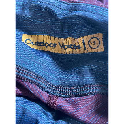 Outdoor Voices Women's Purple Mid Rise Skinny Activewear Yoga Leggings Pants S