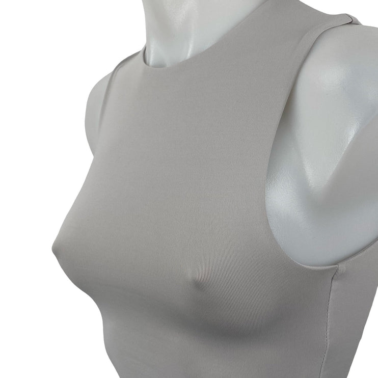 Aritzia Babaton Contour Women's High Neck Sleeveless Crop Muscle Tank Top Sz 2XS