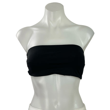 Oner Women's Black Strapless Tube Bandeau Yoga Athletic Sports Bra Top Size S