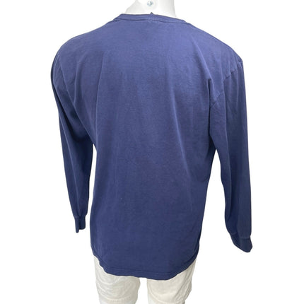 Polo Ralph Lauren Men's Blue Long Sleeve Crew Neck Sweatshirt Sweater Top Size M