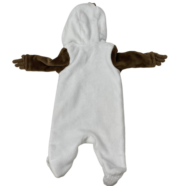 Disneyland Frozen Olaf the Snowman Baby Toddler One Piece Jumpsuit Onesie Sz 6M