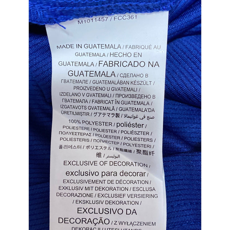Fanatics Blue Orange Sleeveless Athletic Basketball Jersey Muscle Tank Top Sz M