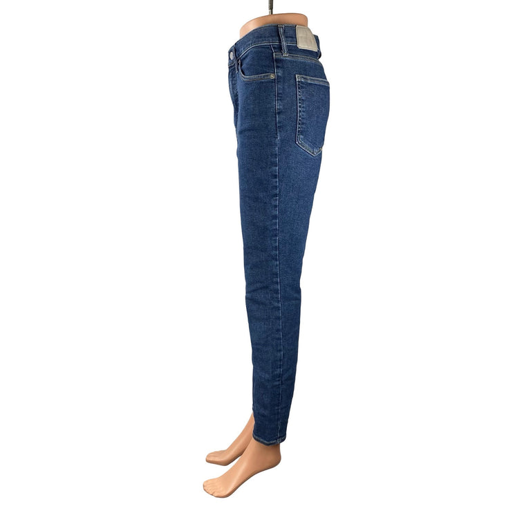Everlane Women's Medium Blue Wash High Rise Classic Skinny Denim Jeans Pants 29