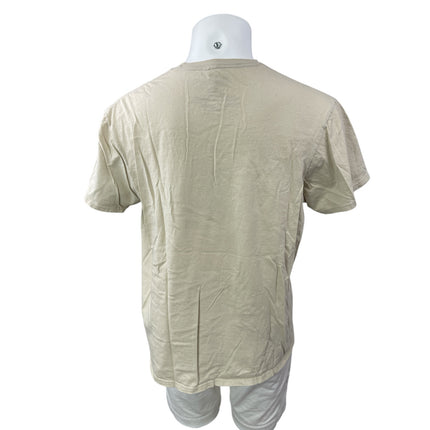 Marvel Comics Deadpool & Wolverine Men's Cream Short Sleeve Tee T Shirt Top XL