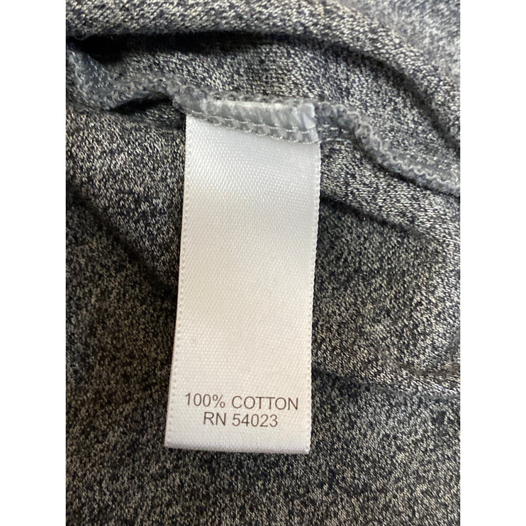Banana Republic Luxury Touch Men's Gray Blue Short Sleeve Polo Shirt Top Size L