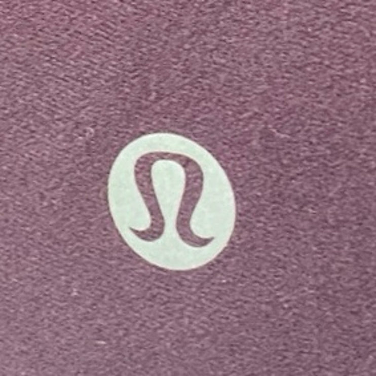 Lululemon Women's Purple Long Sleeve Quarter Zip Workout Athletic Top Size 10
