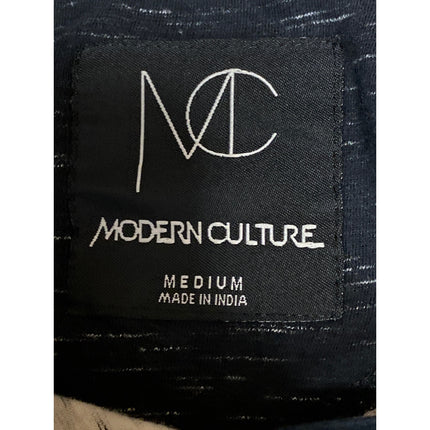 Modern Culture Men's Gray Heather Short Sleeve Basic V Neck T Shirt Tee Top Sz M