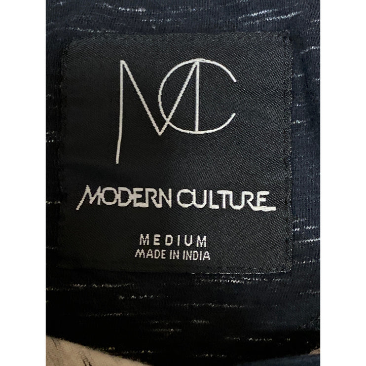 Modern Culture Men's Gray Heather Short Sleeve Basic V Neck T Shirt Tee Top Sz M
