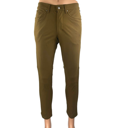 Lululemon Men's Brown Khaki Straight Trousers Pants Size 29