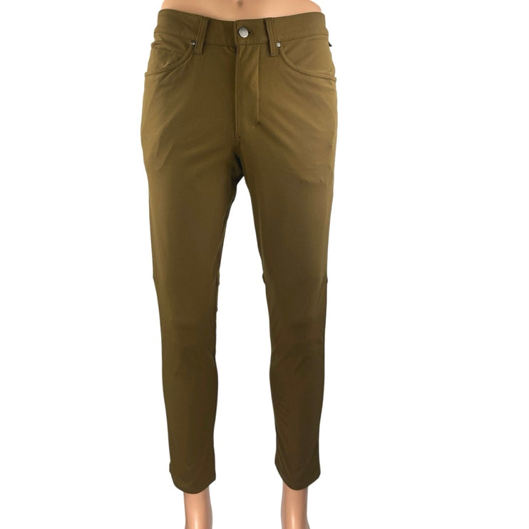 Lululemon Men's Brown Khaki Straight Trousers Pants Size 29
