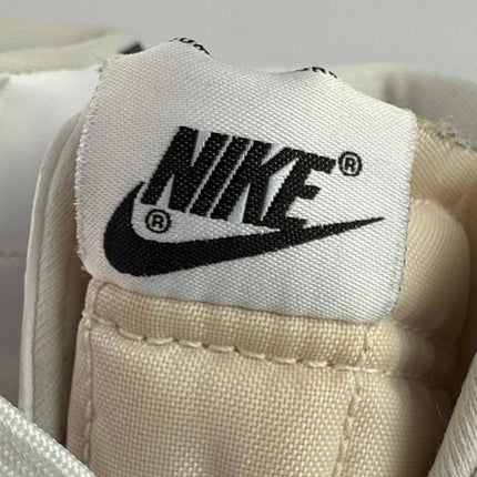 Nike Blazer Mid 77 Women's White Black High Top Lace Up Leather Sneakers Sz 9.5