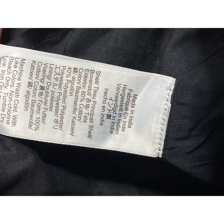 J.Crew Women's Black Pleated High Waisted Mini Flared Bubble A-Line Skirt Size S