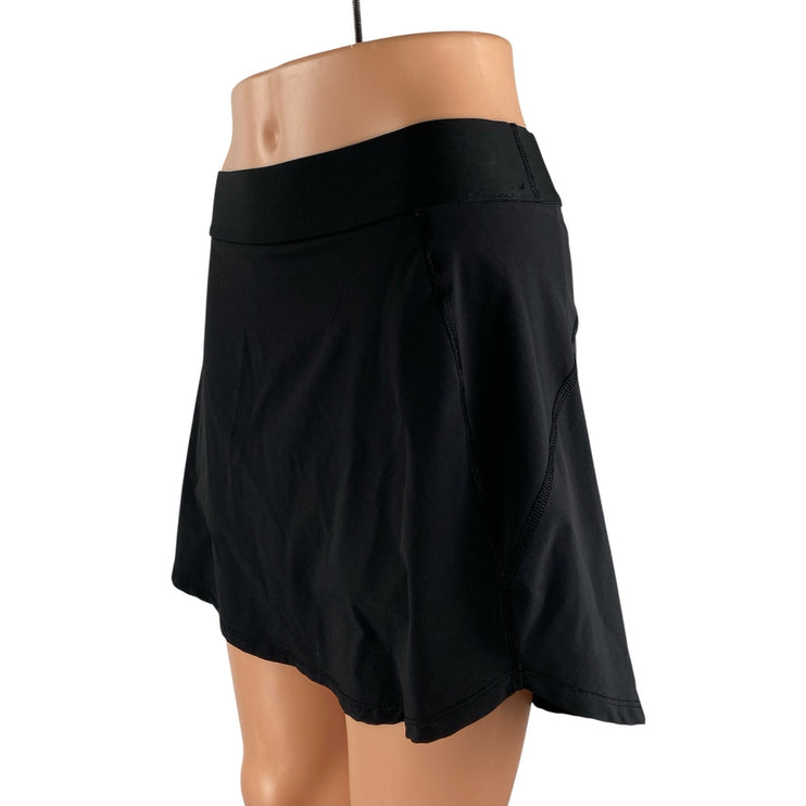 Aritzia TNAction Black Tennis Golf A Line Athletic Skort Skirt Shorts Size M