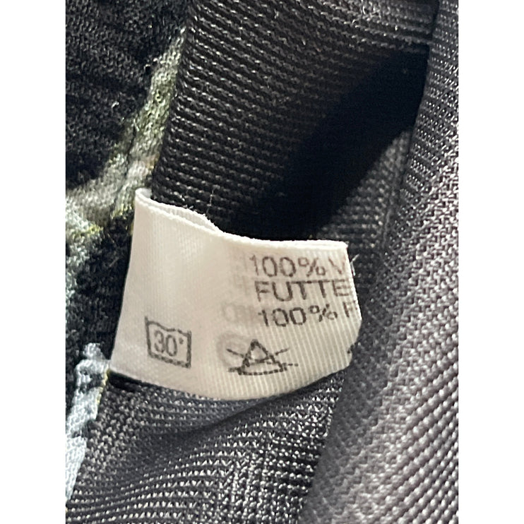 Sievers Women's Black Floral Tropical High Waisted A Line Midi Skirt Size M