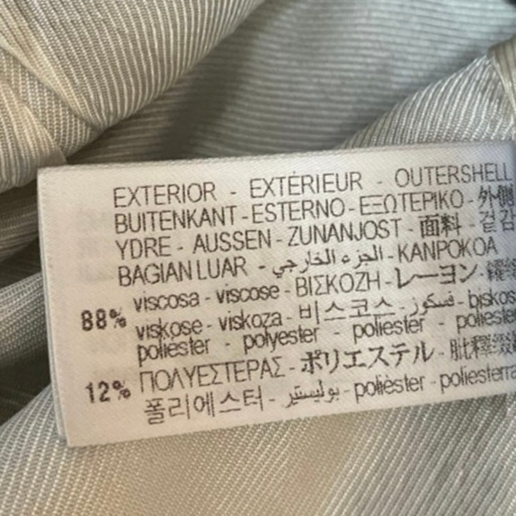 Zara Women's Navy Blue Tie Knit Sleeveless Cropped Cardigan Vest Top Size M