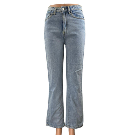 WeWoreWhat Women's Blue Light Wash High Rise Flare Bootcut Denim Jeans Size 25