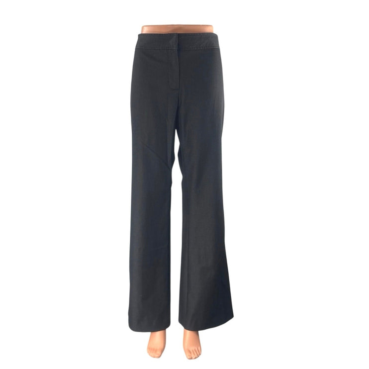 Karen Kane Women's Black High Rise Wide Leg Baggy Career Trousers Pants Size 8