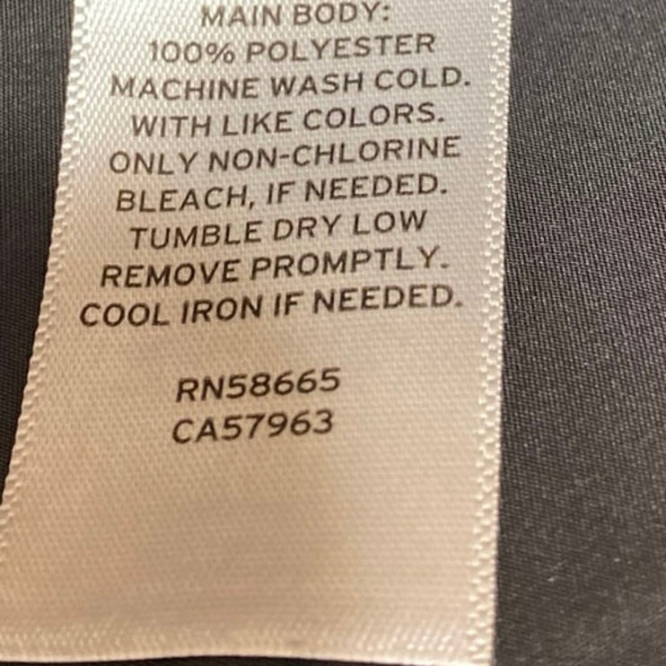 BP. Women's Black High Rise Pleated Wide Leg Baggy Cargo Trousers Pants Size M